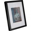 blue orange foto passepartout von oil painting portrait fotopapier