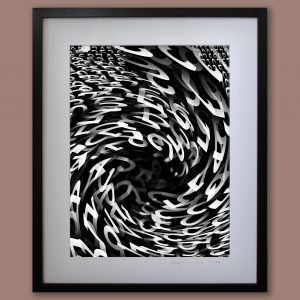 orientation twirl photography black and white digital art